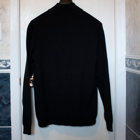 Organic Cotton Mock Neck Cardigan - Picture 3 of 3